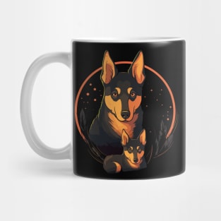 Australian Kelpie Fathers Day Mug